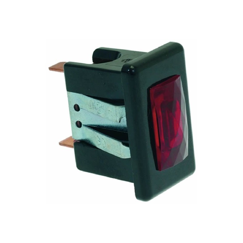 INDICATOR LIGHT RED 125V