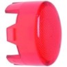 LAMP CAP OVAL RED 15X11 MM