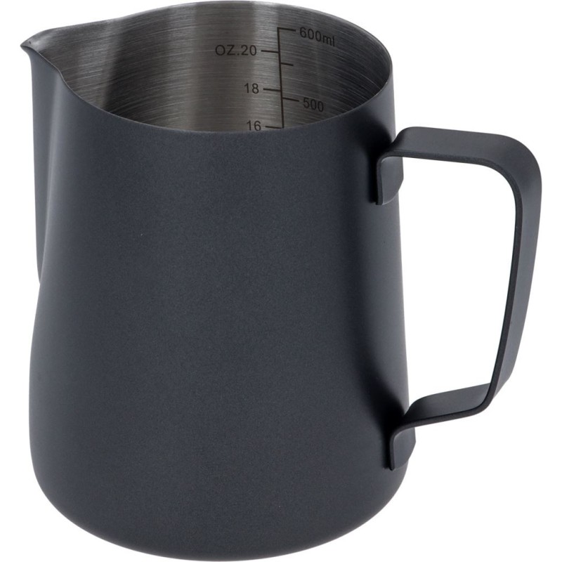 MILK PITCHER 060 L BLACK PTFE COATED