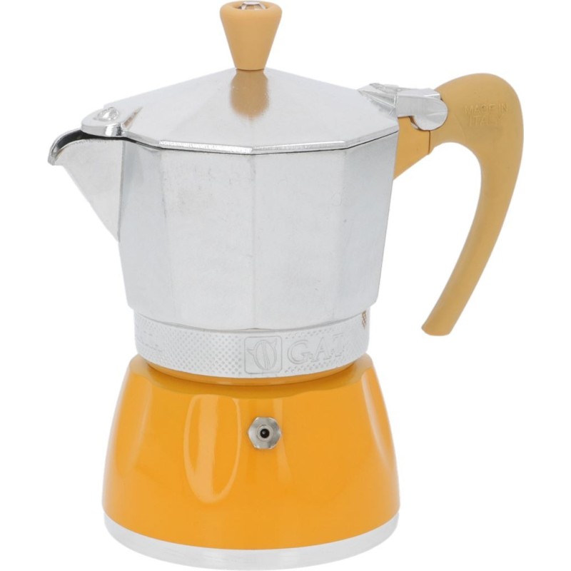 MOKA DELIZIA 3 CUPS GAT YELLOW