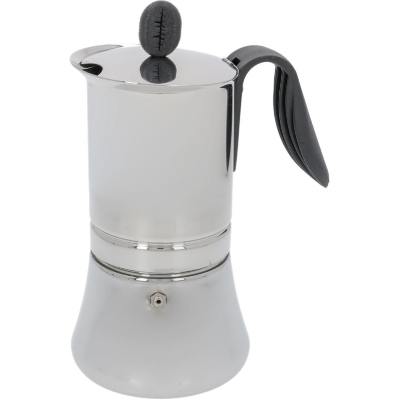 MOKA LADY 10 CUPS GAT STAINLESS STEEL