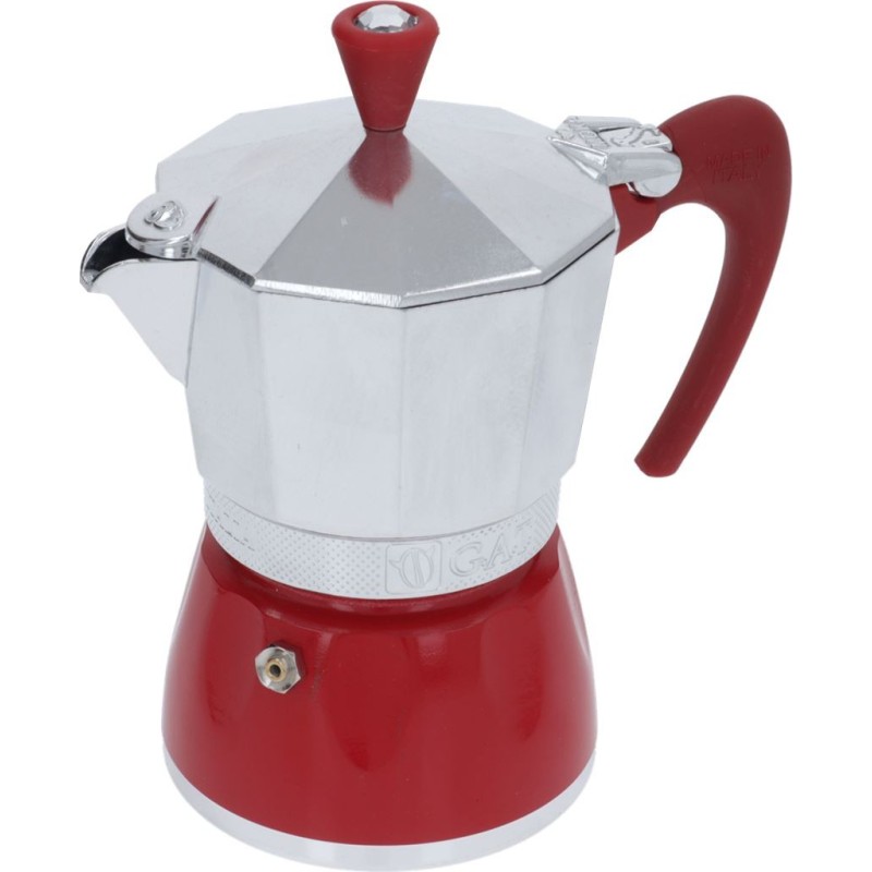 MOKA DELIZIA NEW 3 CUPS GAT RED