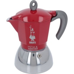 MOKA INDUCTION 6 CUPS RED...