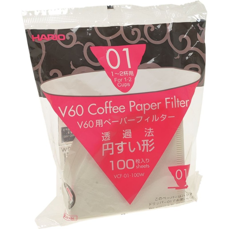 CONE FILTERS HARIO 12 CUPS 100 PCS