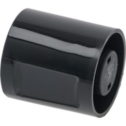 KNOB FOR STEAM TAP BLACK