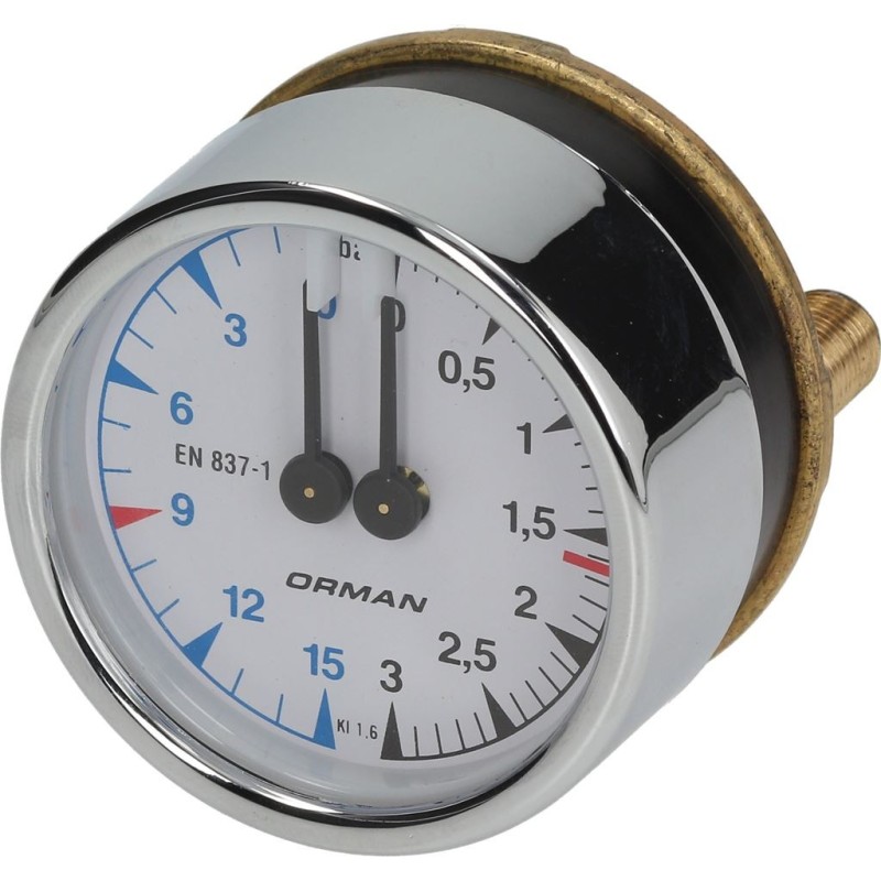 BOILERPUMP PRESSURE GAUGE  60 MM