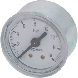 PRESSURE GAUGE PUMP  40 MM 016 BAR