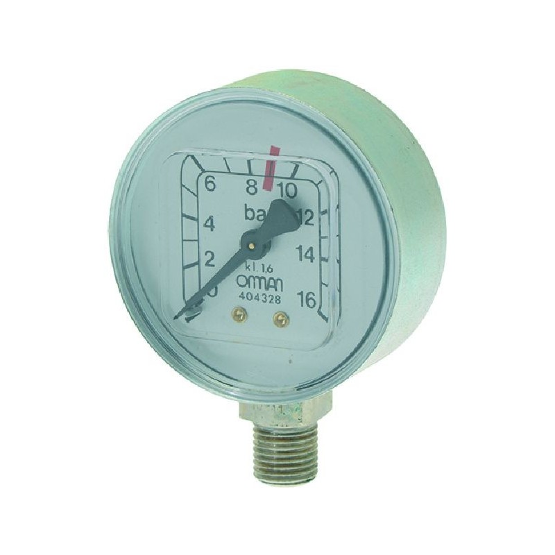 PRESSURE GAUGE PUMP  62 MM 016 BAR