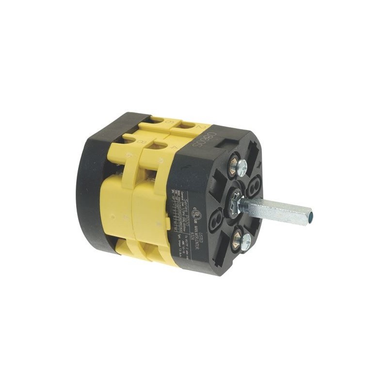 SELECTOR SWITCH 01 POSITIONS 20A 600V