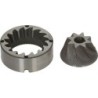 GRINDING BURRS PAIR ROSSI CONICAL RH