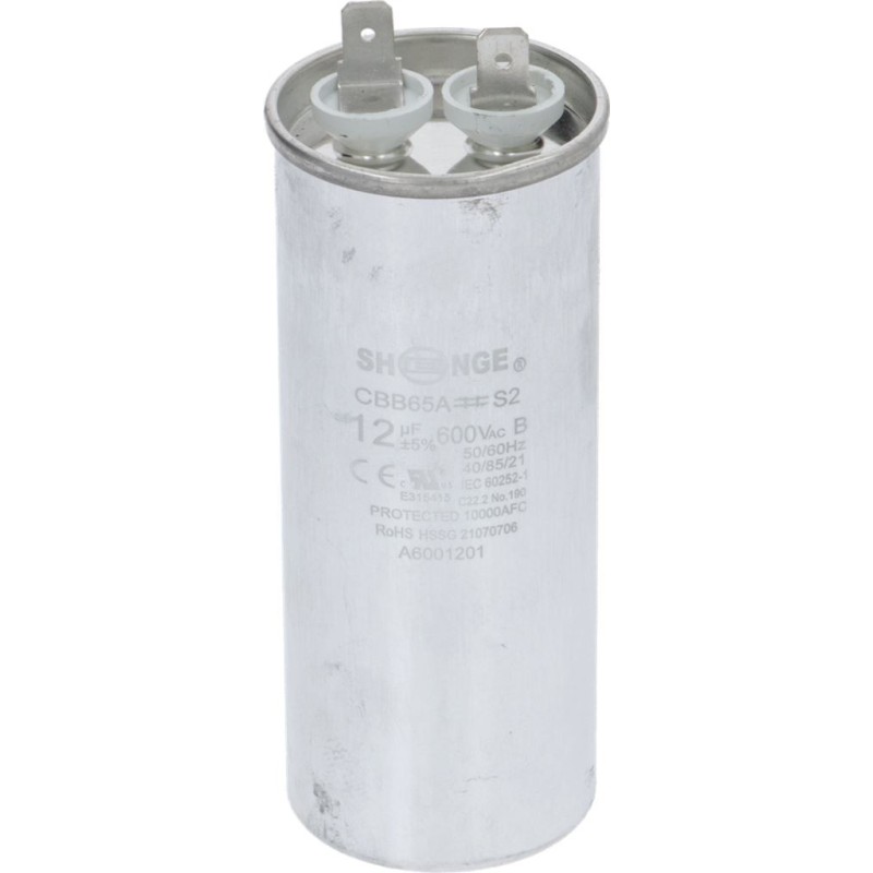 CAPACITOR 12 F 600VAC S2 UL