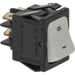 WHITE BIPOLAR SWITCH 16A 250V