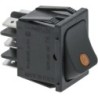 BIPOLAR SWITCH BLACK 16A 250V