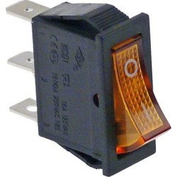 SWITCH 1POLE ORANGE 16A 250V