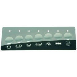 PUSHBUTTON PANEL MEMBRANE 7BUTTONS