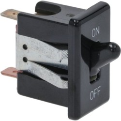 BLACK BIPOLAR LEVER SWITCH