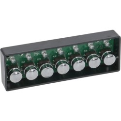 7 BUTTONS COMPLETE PUSHBUTTON PANEL