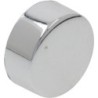 CHROMEPLATED ROUND PUSHBUTTON  21 MM