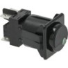 BIPOLAR SWITCH BLACK 16A 250V