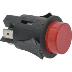 RED BIPOLAR PUSH BUTTON 16A...