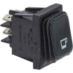 BIPOLAR SWITCH BLACK 16A 250V