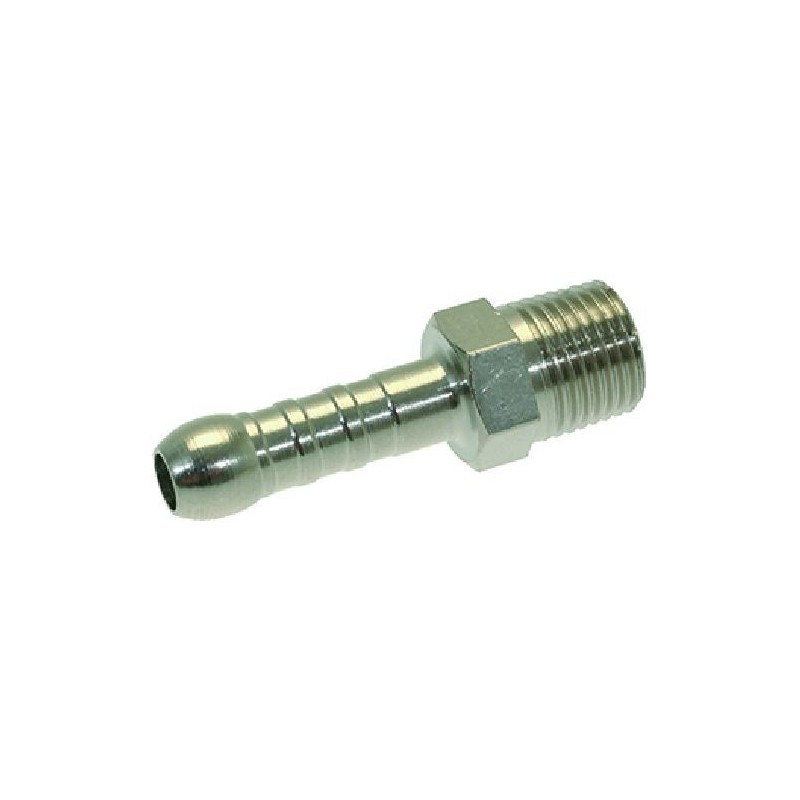 RACCORDO  18M NPT PORTAGOMMA  7 MM