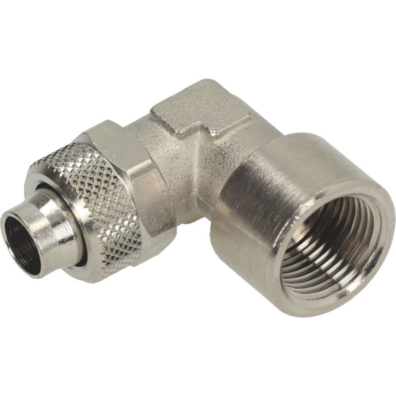 LSHAPED FITTING  38F  10 MM NICKEL