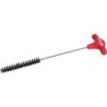 RED PULLTHROUGH BRUSH  75 MM