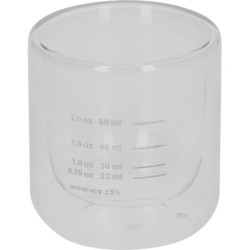 MEASURED SHOT GLASS DOUBLE WALL 2260 ML