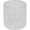 MEASURED SHOT GLASS DOUBLE WALL 2260 ML