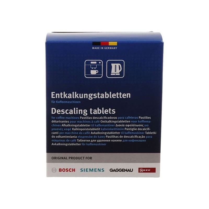 DESCALING TABLETS BOSCH SIEMENS 00311893