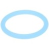 ORING 04118 BLUE SILICONE