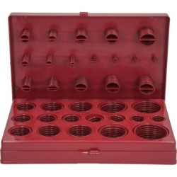 KIT ORING RED 407 PC INCHES SILICONE