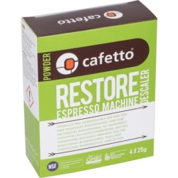 SCALE REMOVER CAFETTO RESTORE 4X25 G