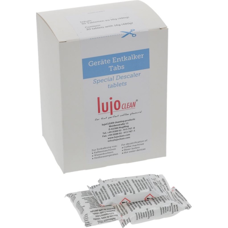 DESCALER LUJO TABLETS 30X16 G